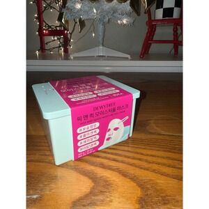 DEWYTREE Pick and Quick Moisture Full Mask 30 Count Hydrolyzed Collagen